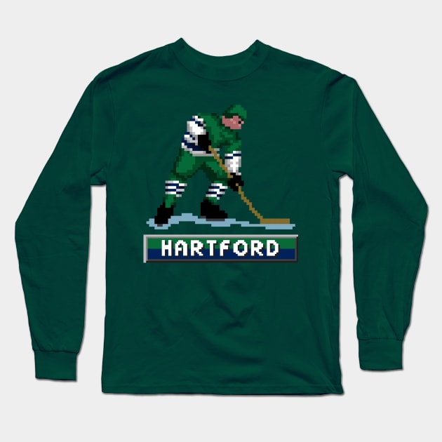 Hartford Hockey Long Sleeve T-Shirt by clarkehall